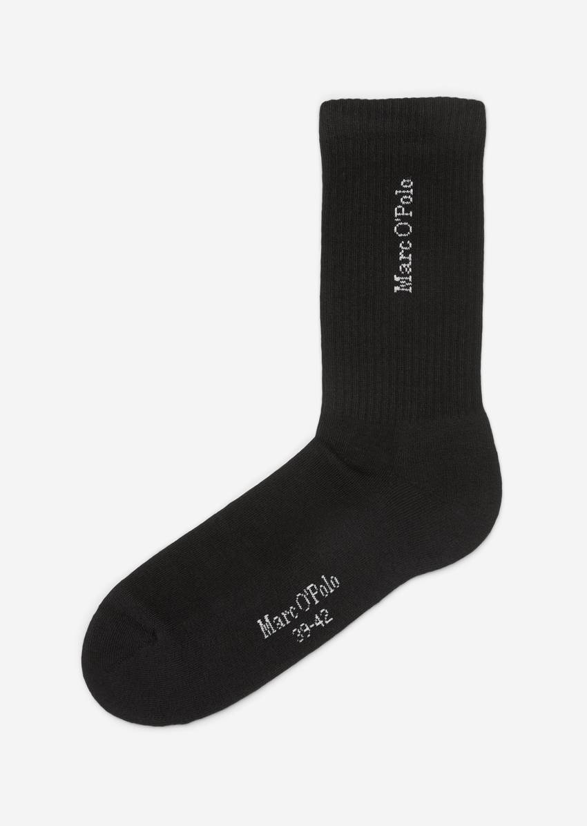 Sporty ribbed socks In a four pack