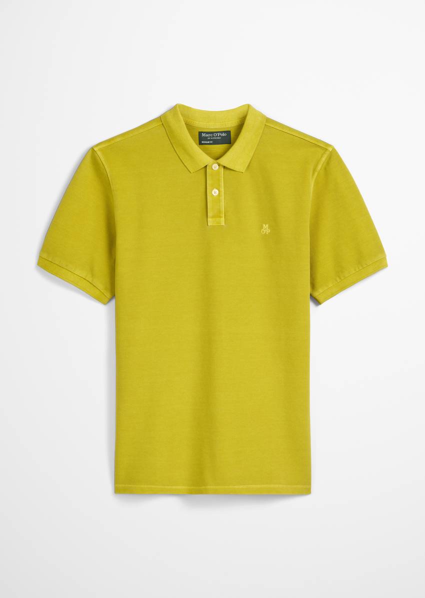 Piqué regular polo shirt made from organic cotton
