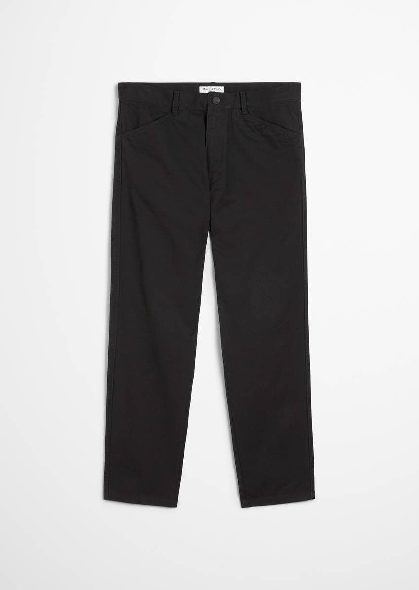 Workwear trousers regular made from robust organic cotton canvas