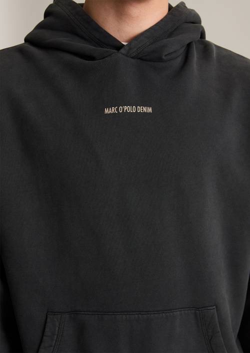 Hoodie relaxed made from soft touch organic cotton sweat