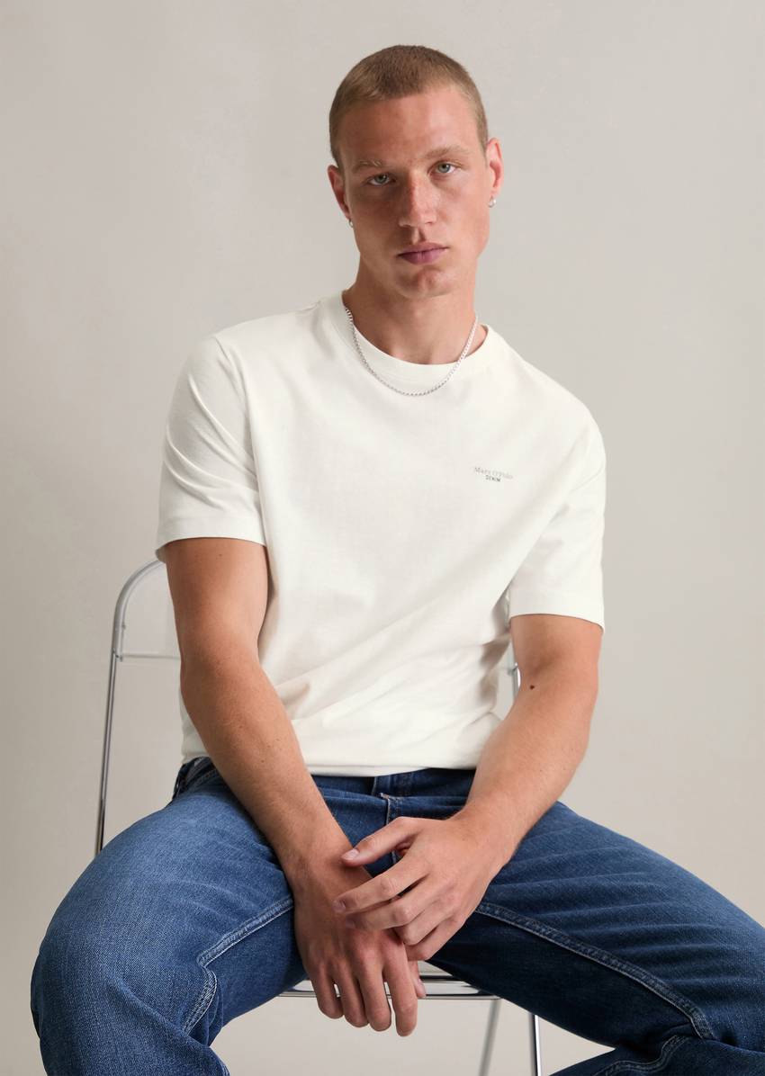 T-shirt regular made from pure organic cotton