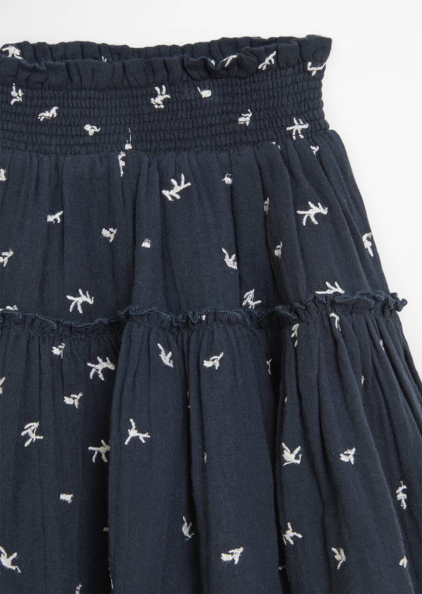 KIDS-GIRLS skirt Made from soft organic cotton muslin