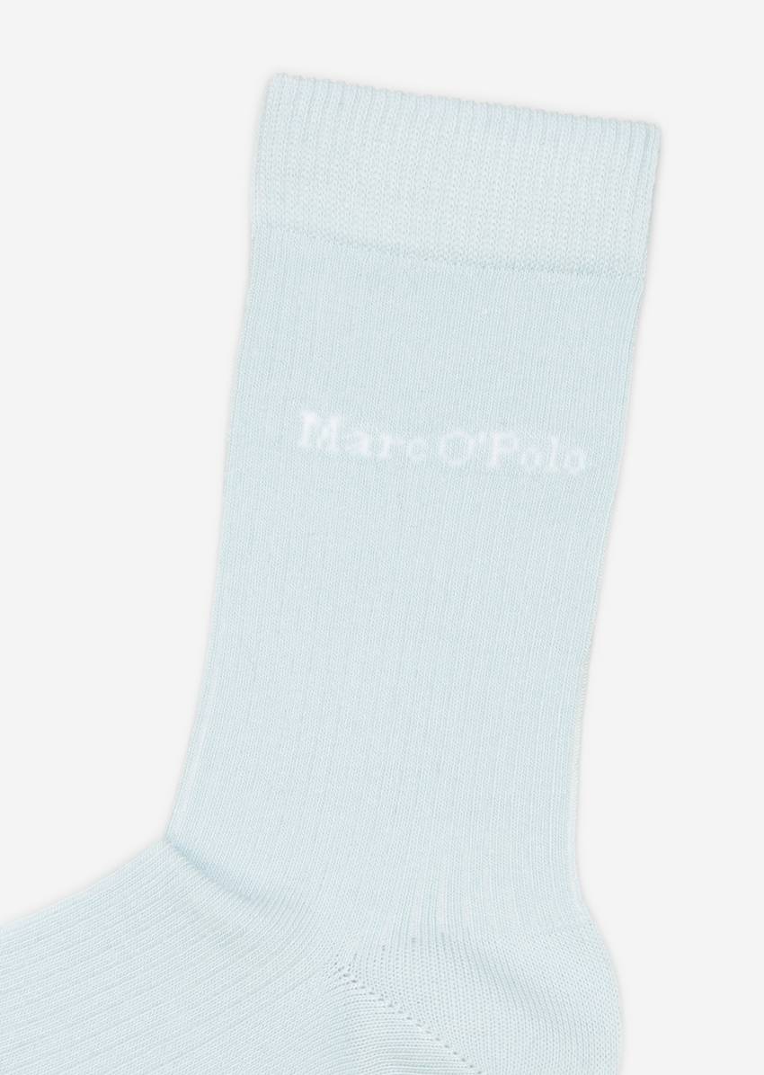 Sporty ribbed socks Pack of two