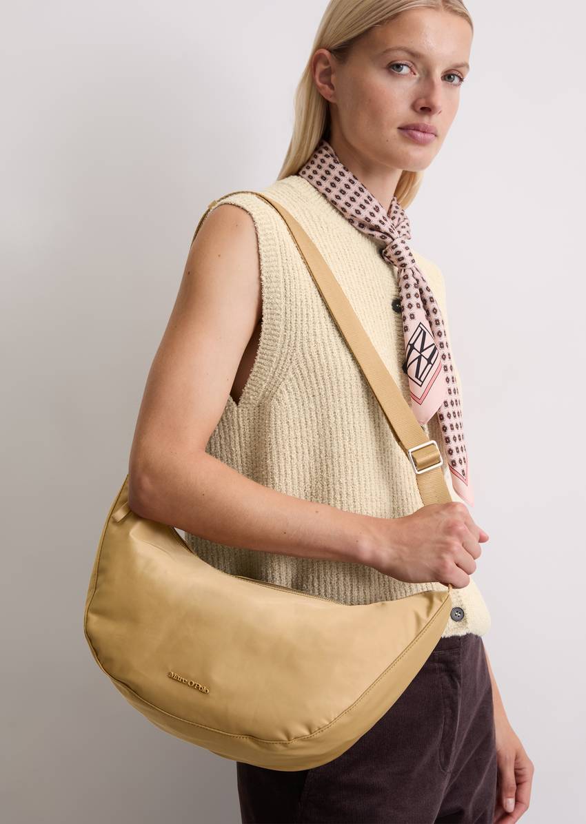 Shoulder bag small Made from water-repellent material
