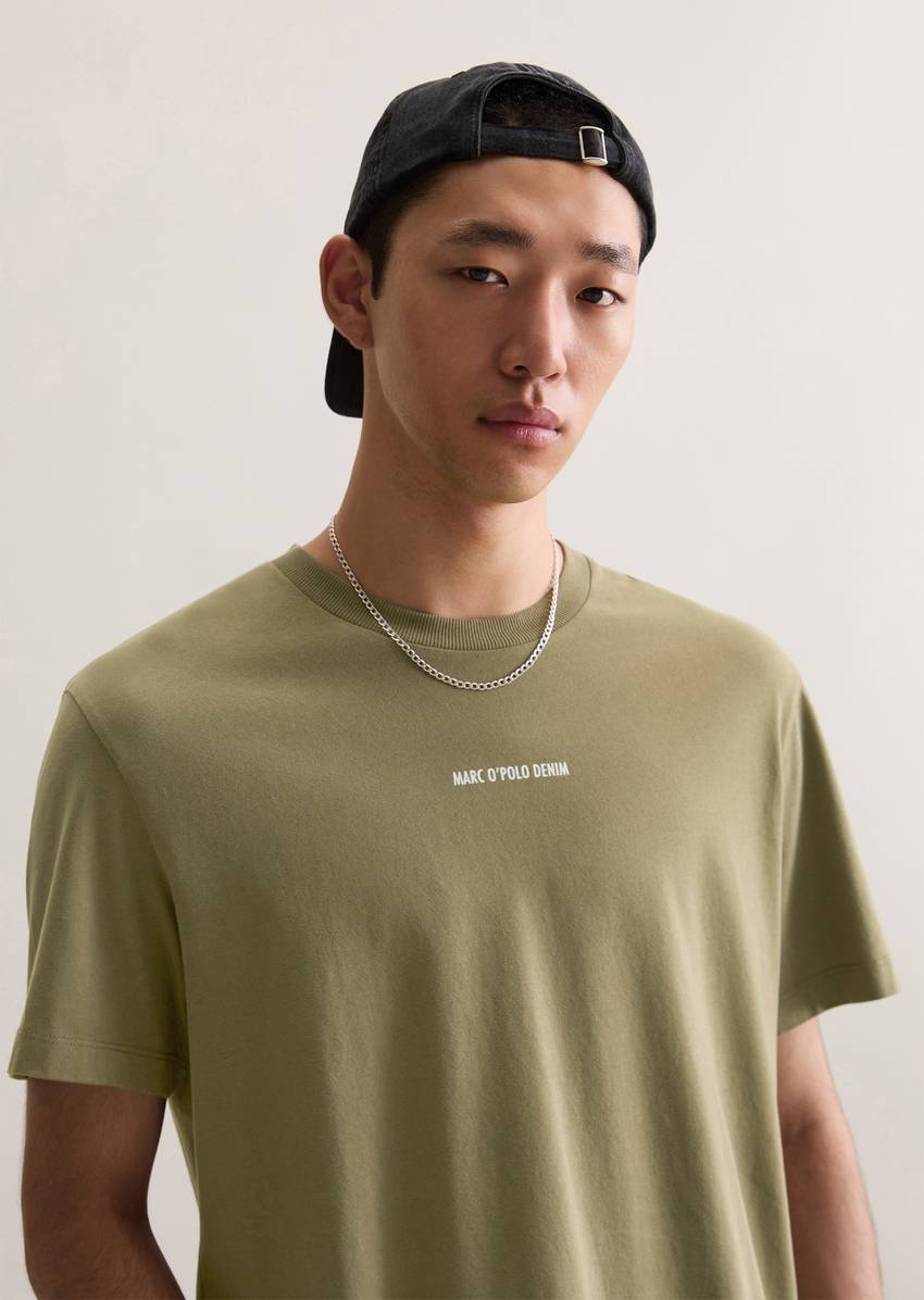Relaxed T-shirt made from soft-touch organic cotton