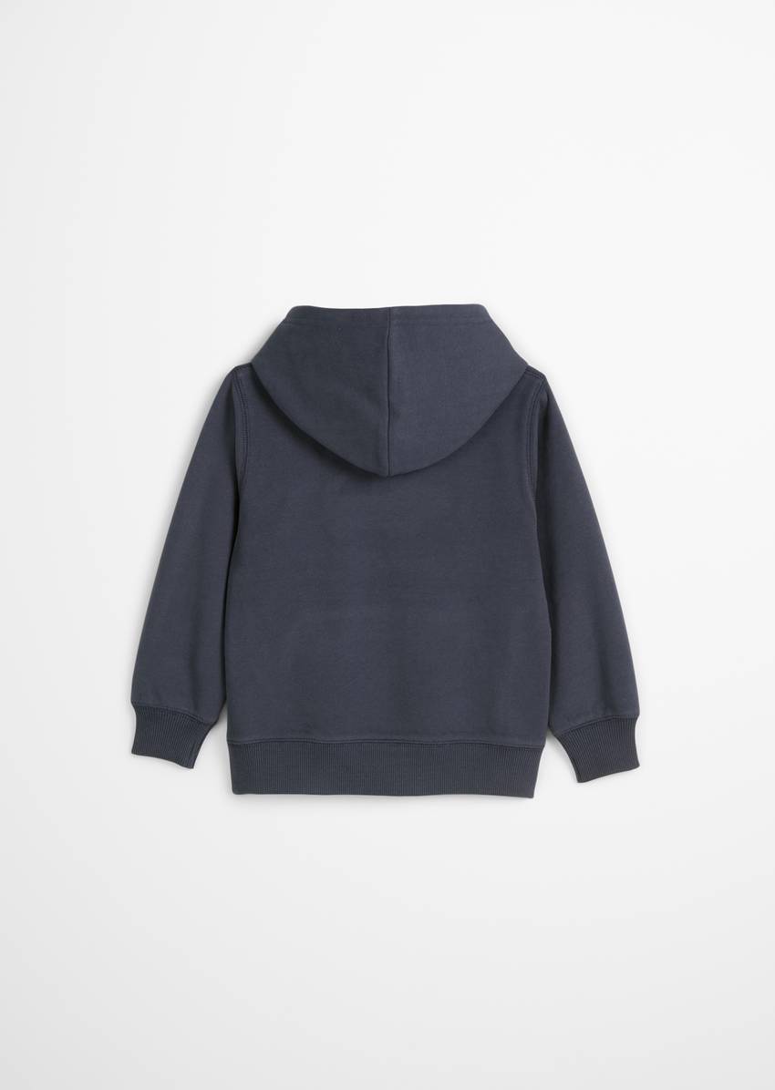 KIDS-BOYS Hoodie made from soft organic cotton sweat