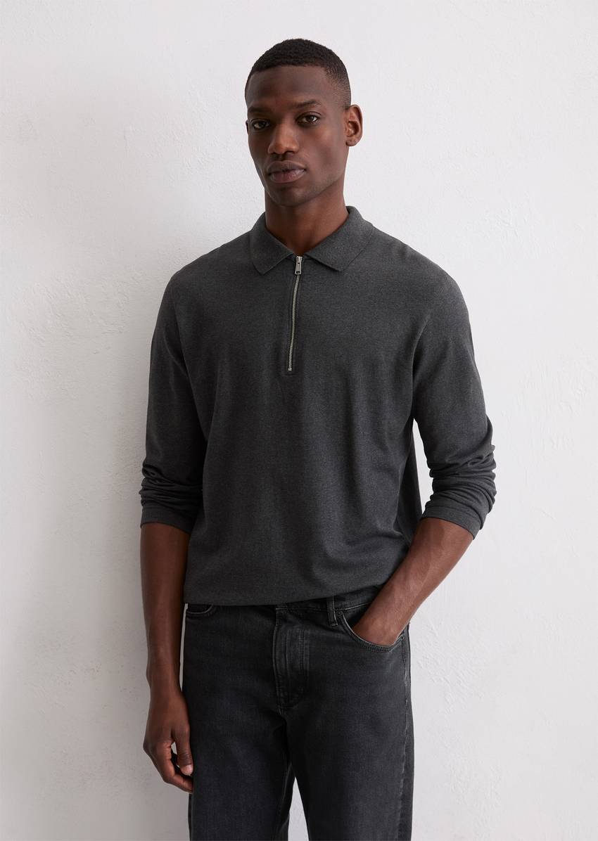 DfC Longsleeve regular with flat knit collar