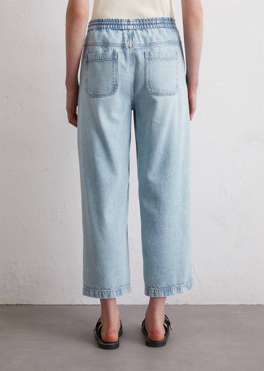 Flowing trousers wide made from TENCEL™ Lyocell mix