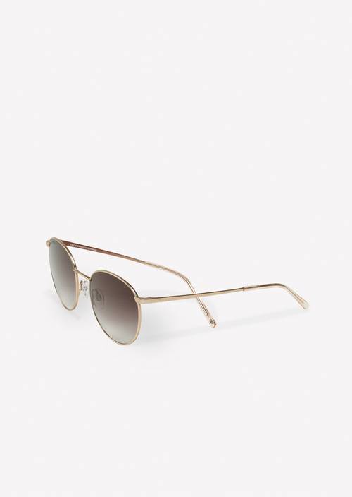 Unisex sunglasses with metal frames