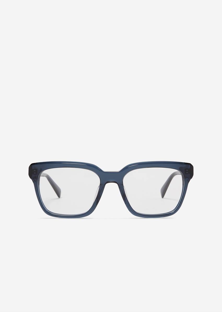 Unisex glasses made from lightweight organic acetate