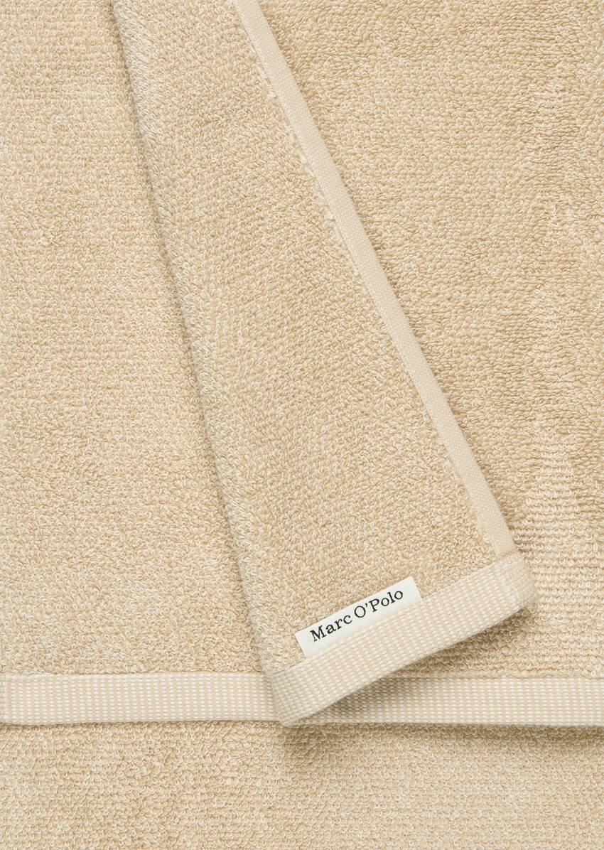 Towel model Timeless melange made from organic cotton terry