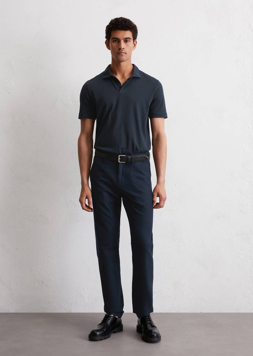 Chino Model Osby Jogger made from a cotton-linen blend