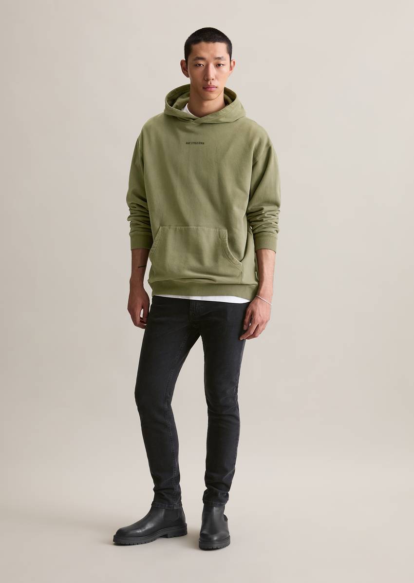 Hoodie relaxed made from soft touch organic cotton sweat