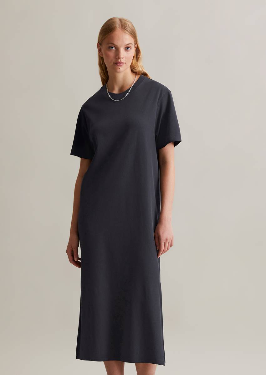 DfC jersey dress relaxed made from ribbed organic cotton