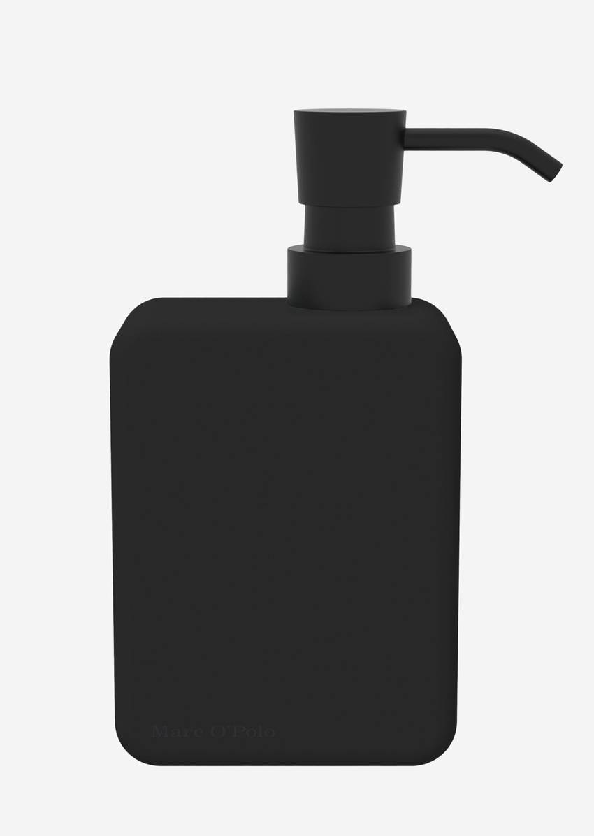Soap dispenser model The Edge from durable stoneware