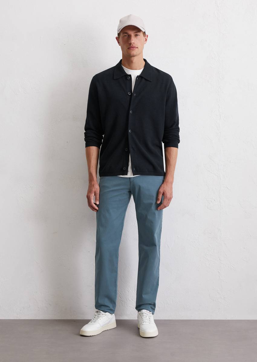 Chino model Osby tapered made from an organic cotton blend