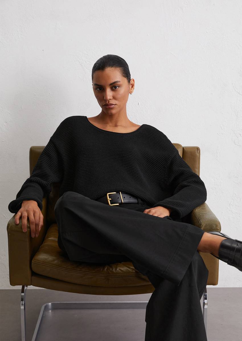 DfC oversize sweater made from organic cotton