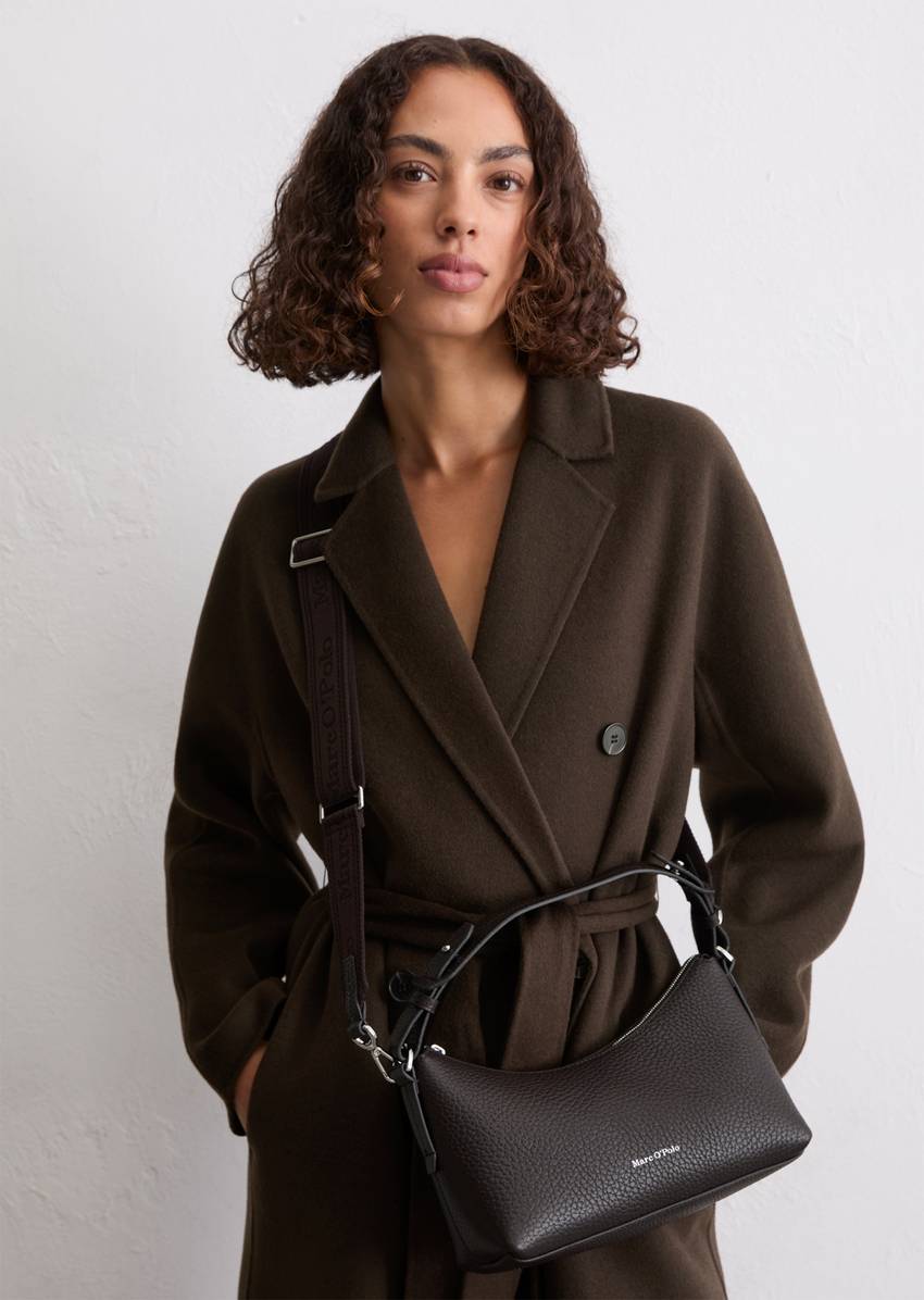 Shoulder bag medium made from finely grained cowhide