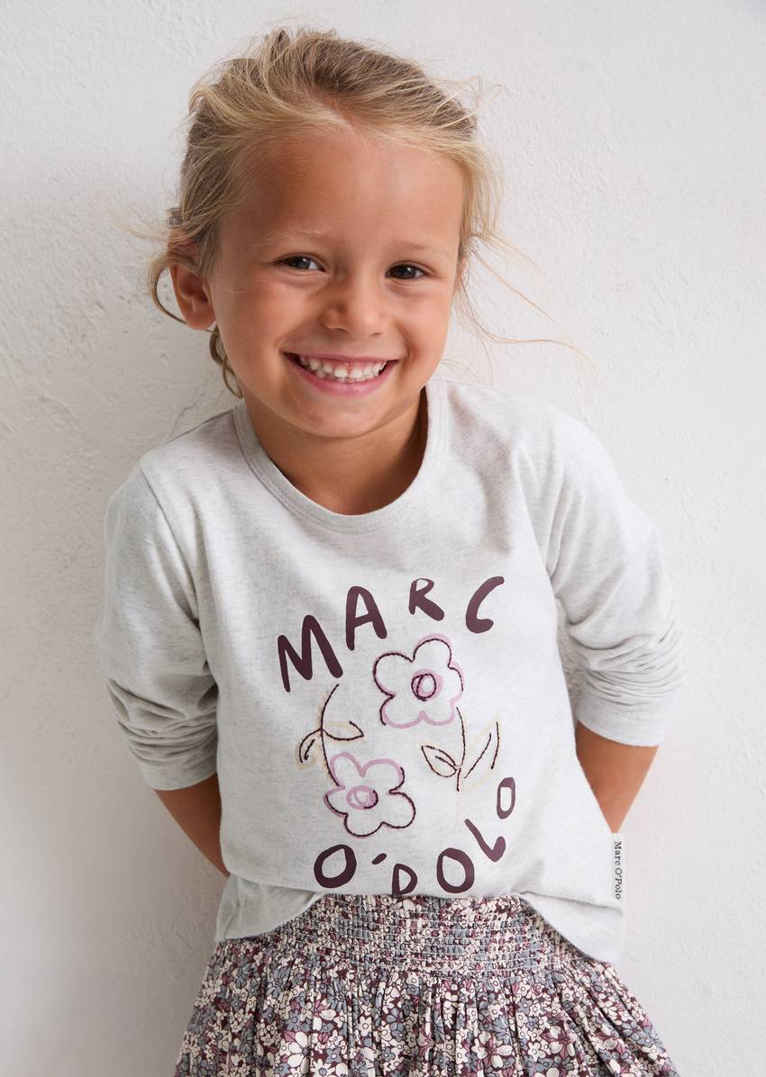 KIDS-GIRLS longsleeve made from organic cotton slub jersey