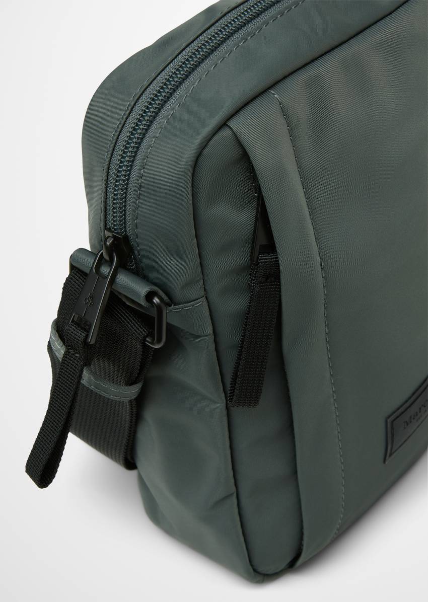 Shoulder bag small made from recycled material