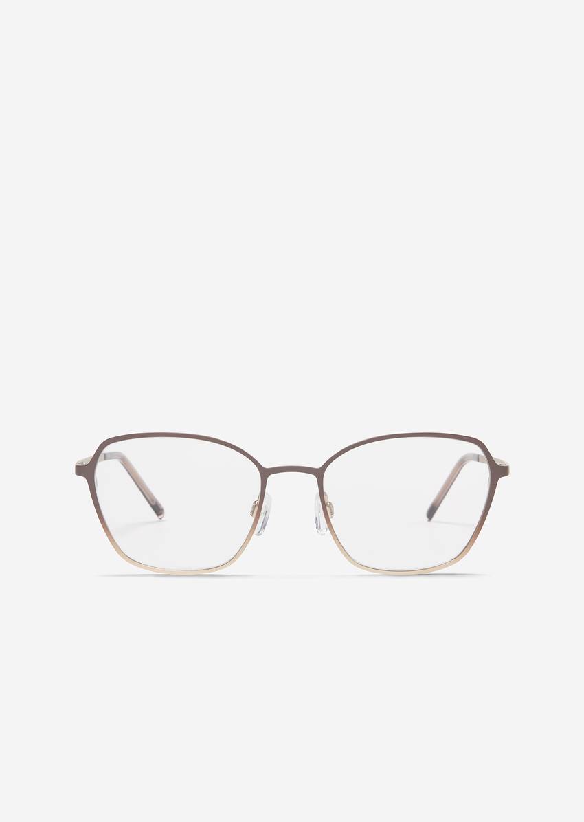 Ladies' glasses Made of lightweight metal