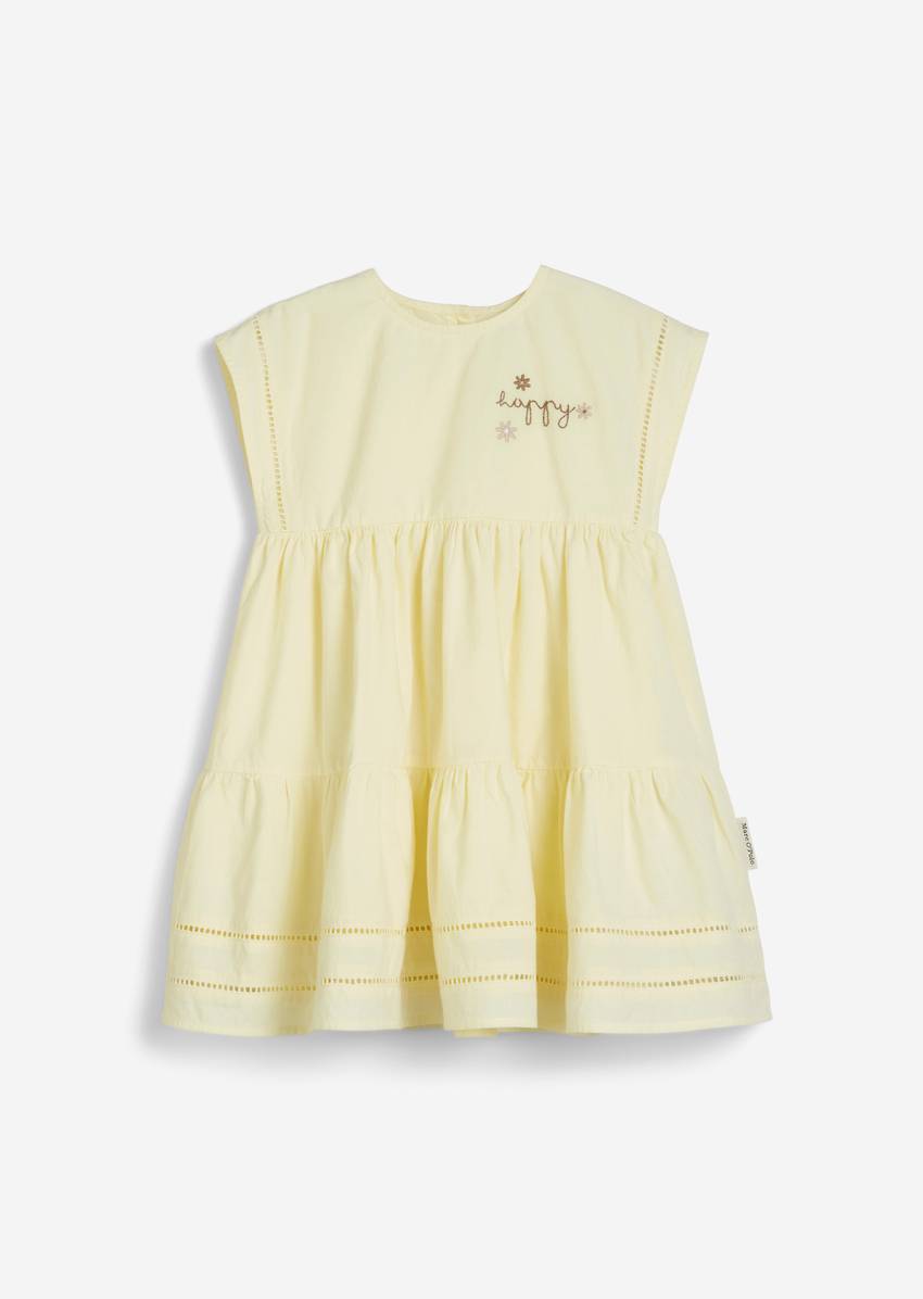 KIDS-GIRLS dress with wide flounces