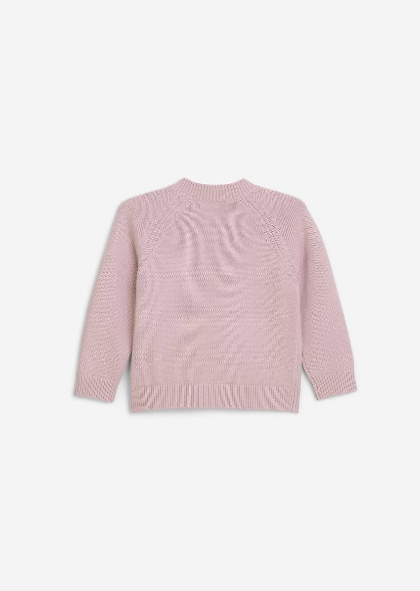 KIDS-GIRLS cardigan with pretty floral embroidery