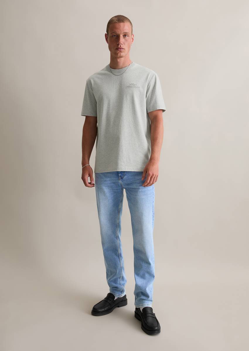 Relaxed T-shirt made from medium-weight organic cotton jersey