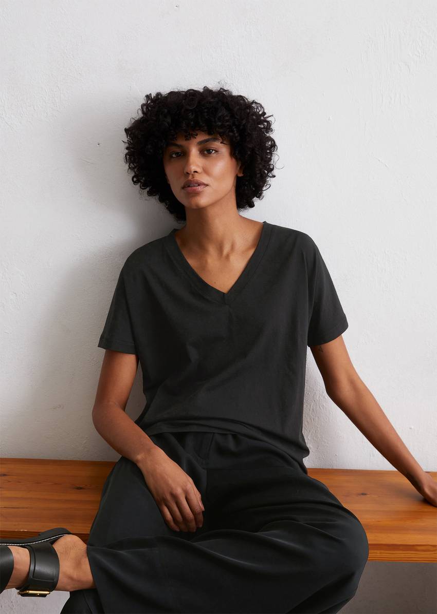 T-shirt regular made from lightweight single jersey