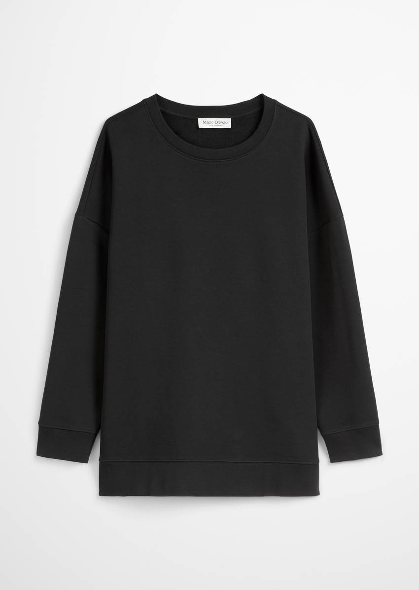 Logo sweatshirt loose made from organic cotton