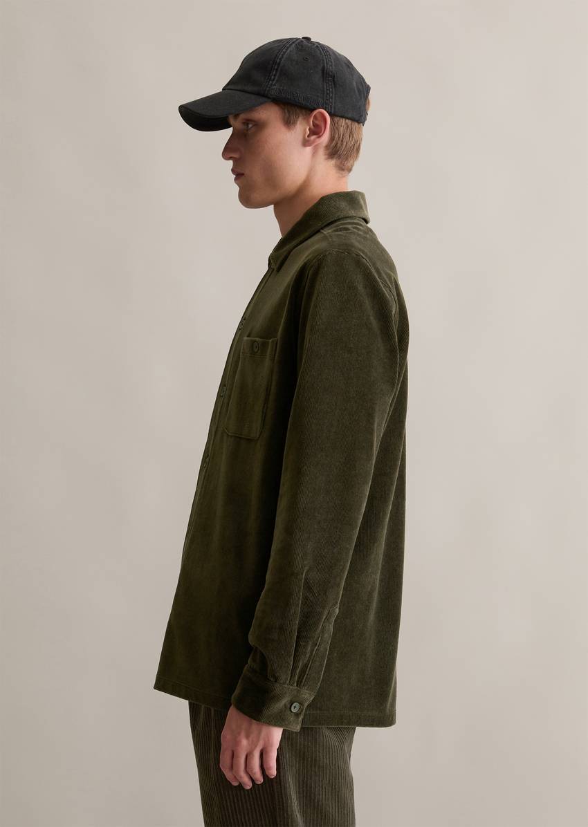 DfC jersey shirt relaxed made from soft terrycloth corduroy