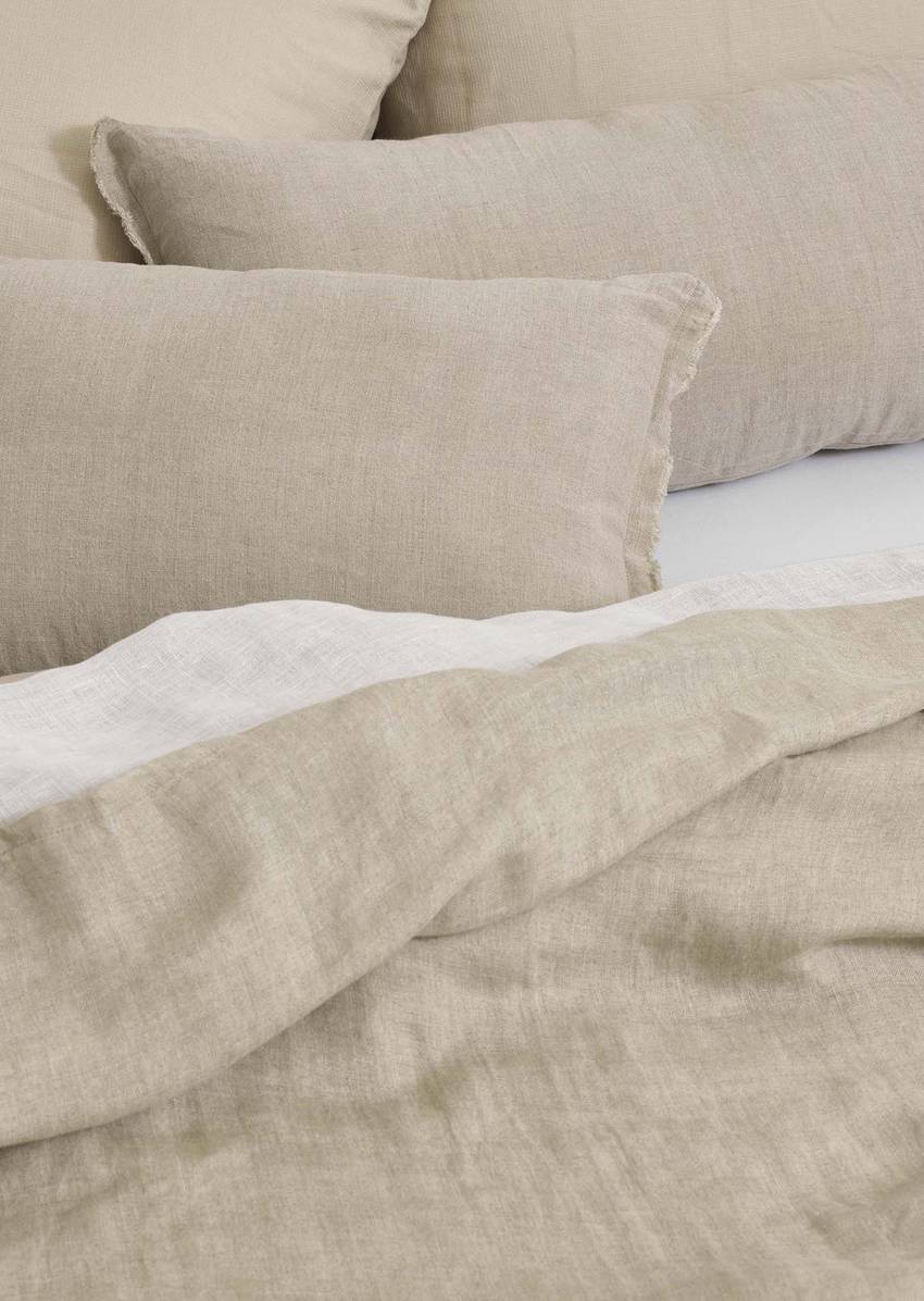 Decorative cushion model Linka made from pure linen