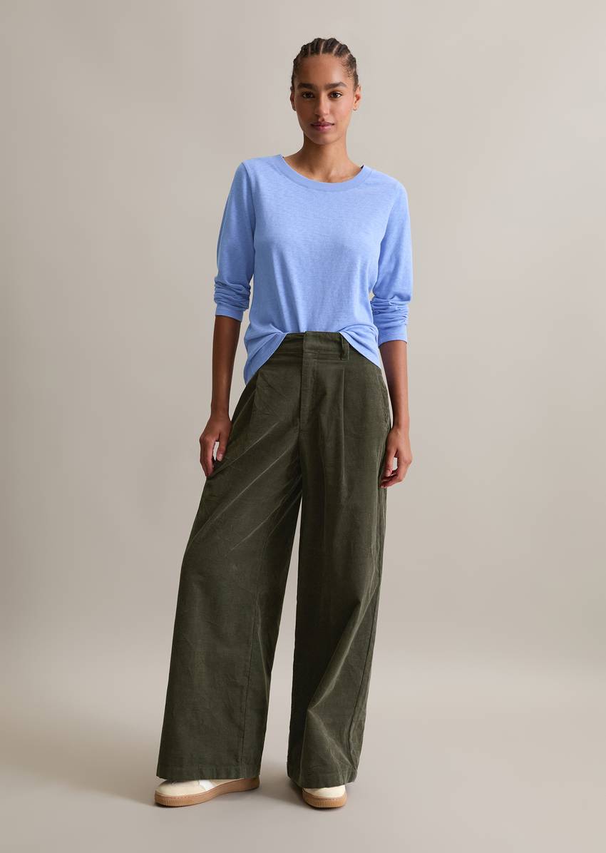 DfC Longsleeve regular made from heavy slub jersey