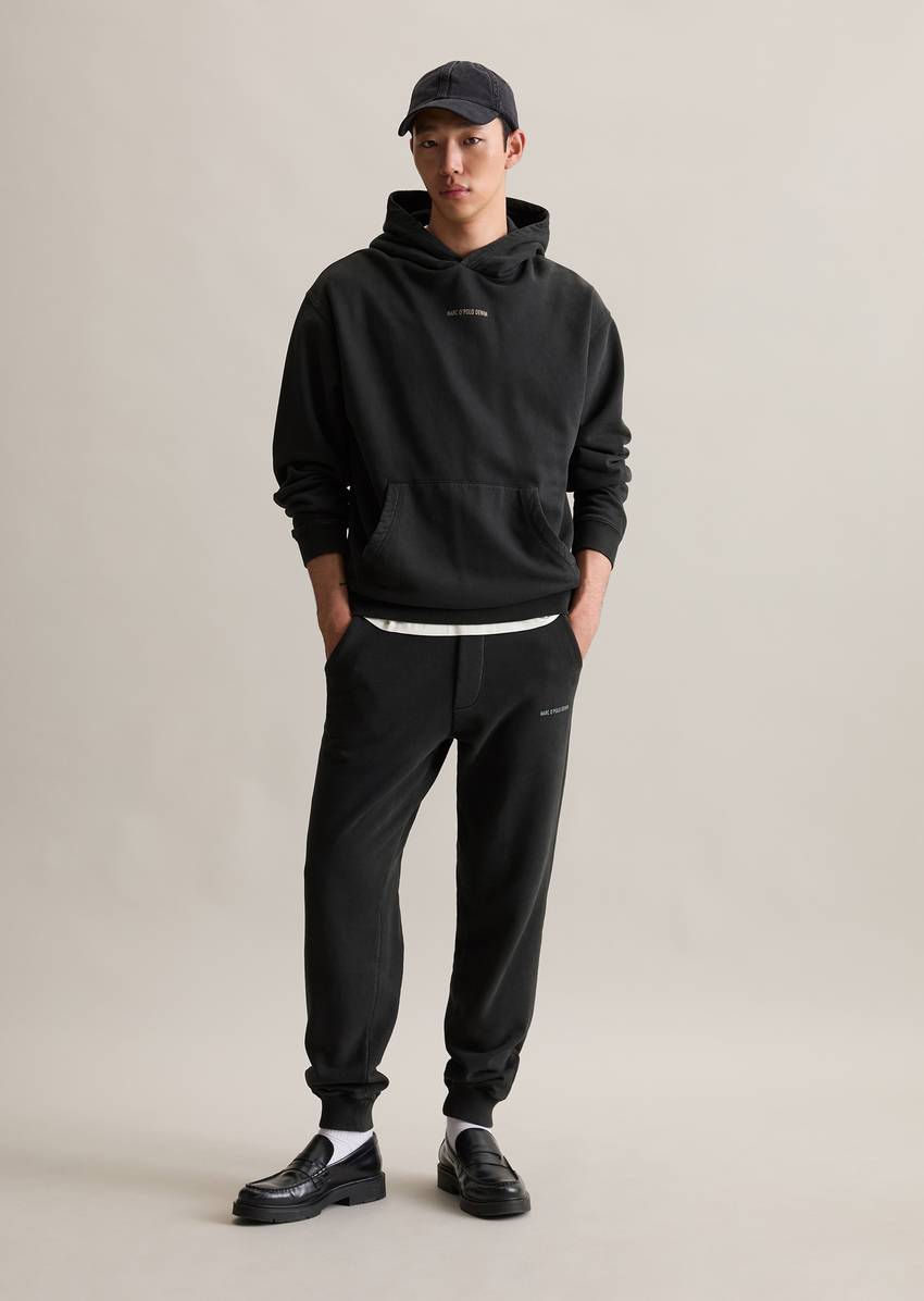 Hoodie relaxed made from soft touch organic cotton sweat