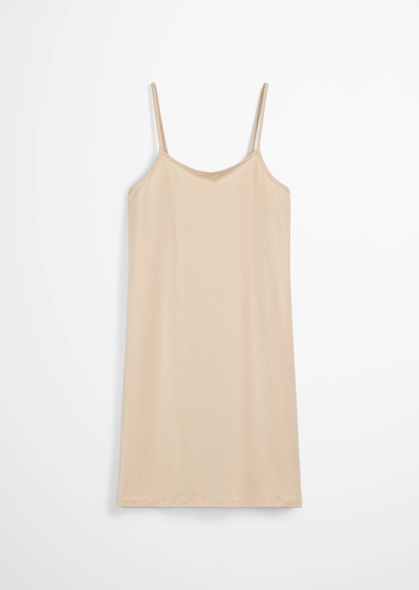 Lounge dress with an elegant sheen