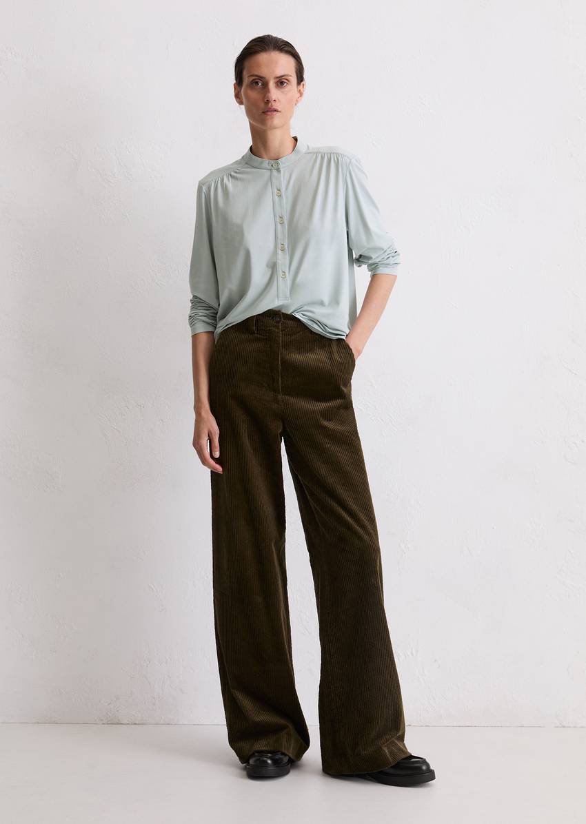 Relaxed jersey blouse with TENCEL™ Modal