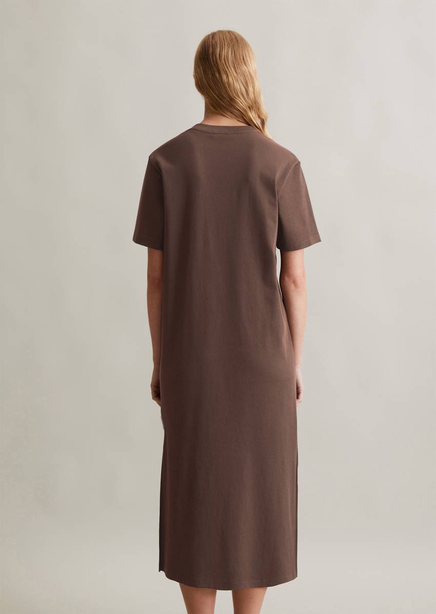 DfC jersey dress relaxed made from ribbed organic cotton