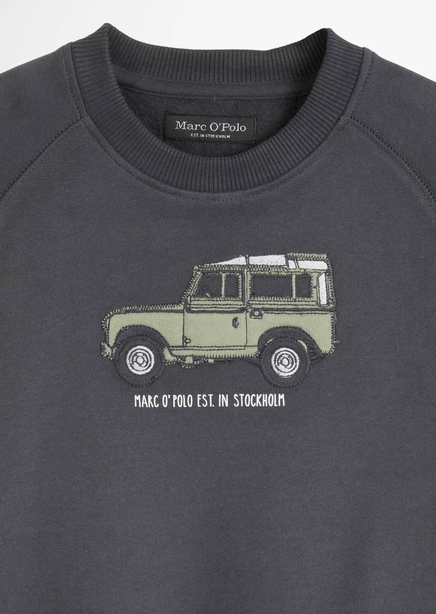 KIDS-BOYS sweatshirt made from pure organic cotton