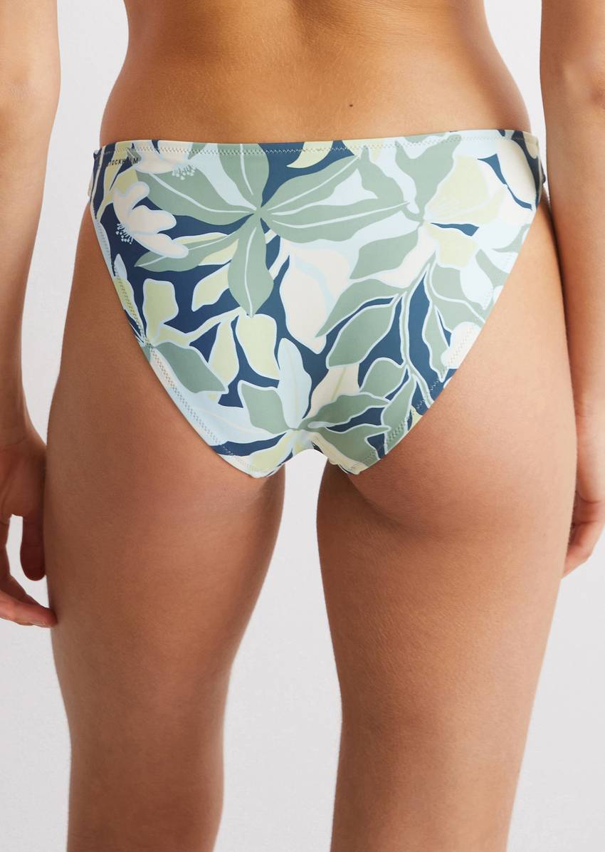 Bikini briefs made from recycled material