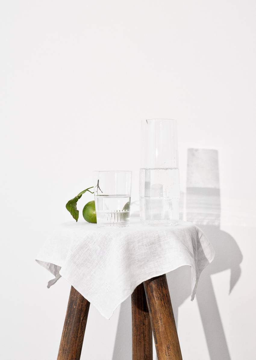 Cloth napkin model Valka from pure linen