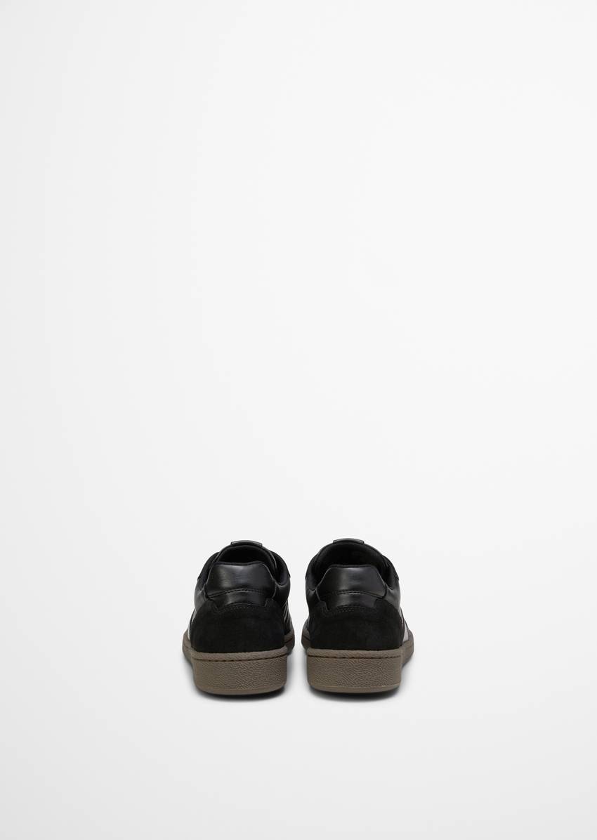 Sneaker made from fine cowhide