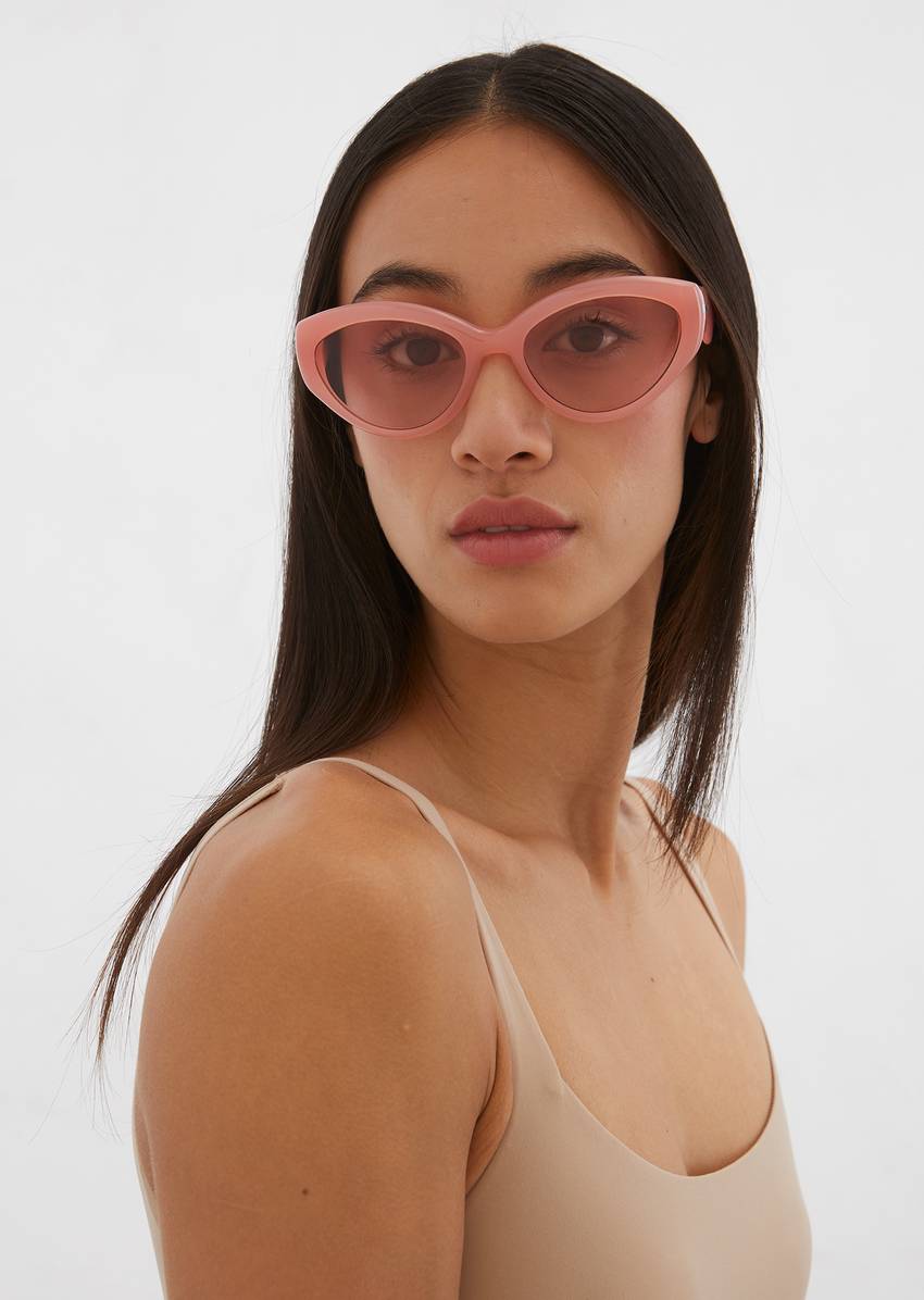 Marc O'Polo x SASKIA DIEZ unisex sunglasses with wide bio-acetate frame