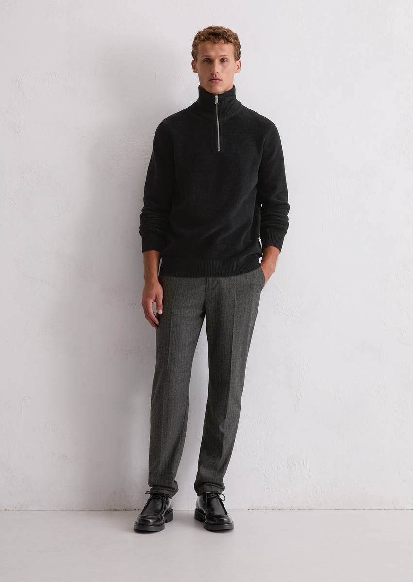 Troyer regular made from fine chenille