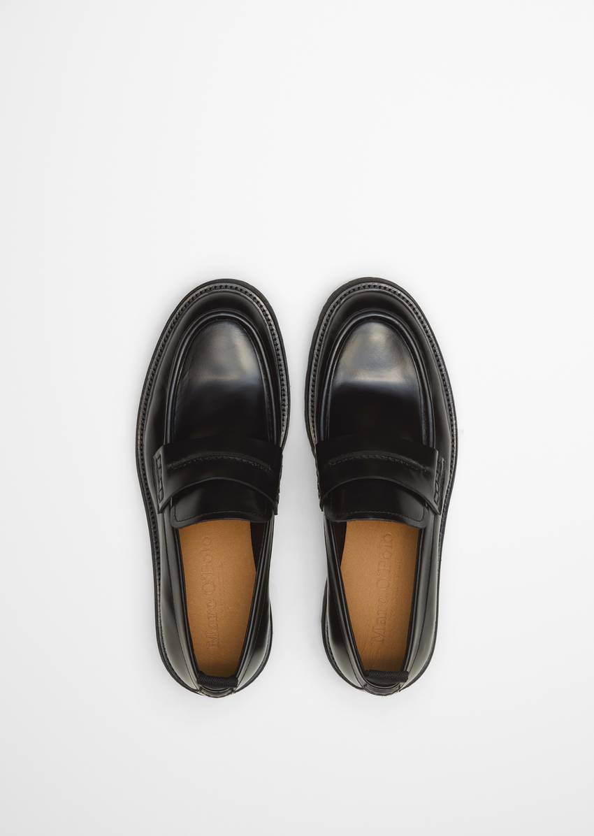 Loafer model Phil made from brushed calfskin