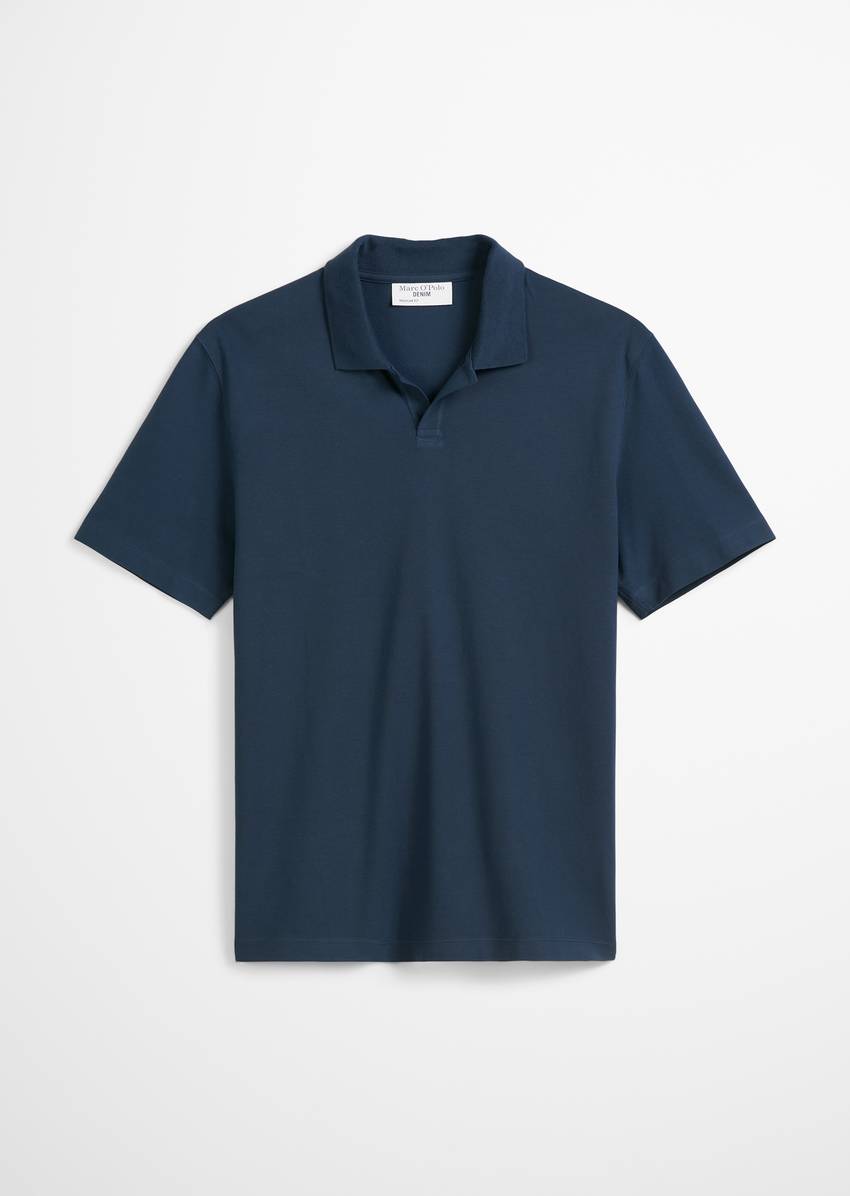 Polo shirt jersey regular made from pure organic cotton