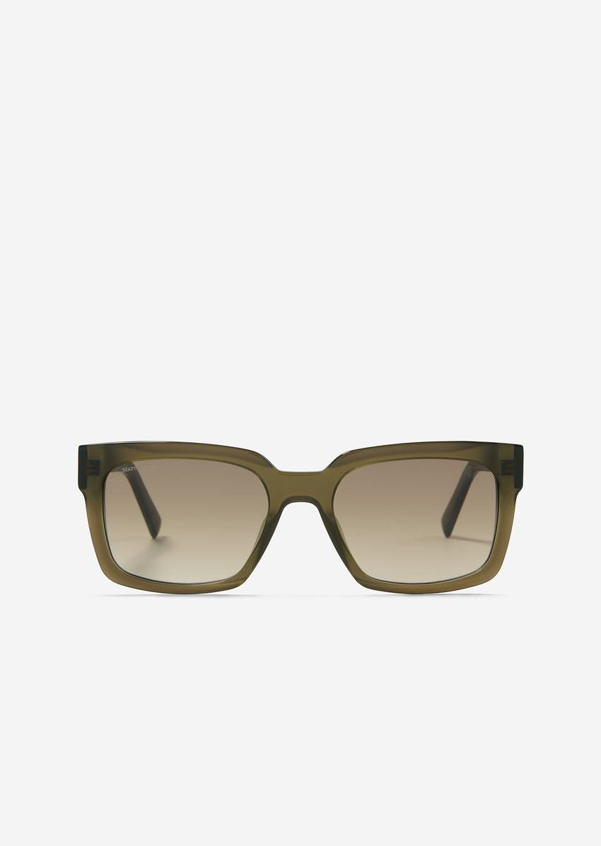 Unisex sunglasses made from organic acetate