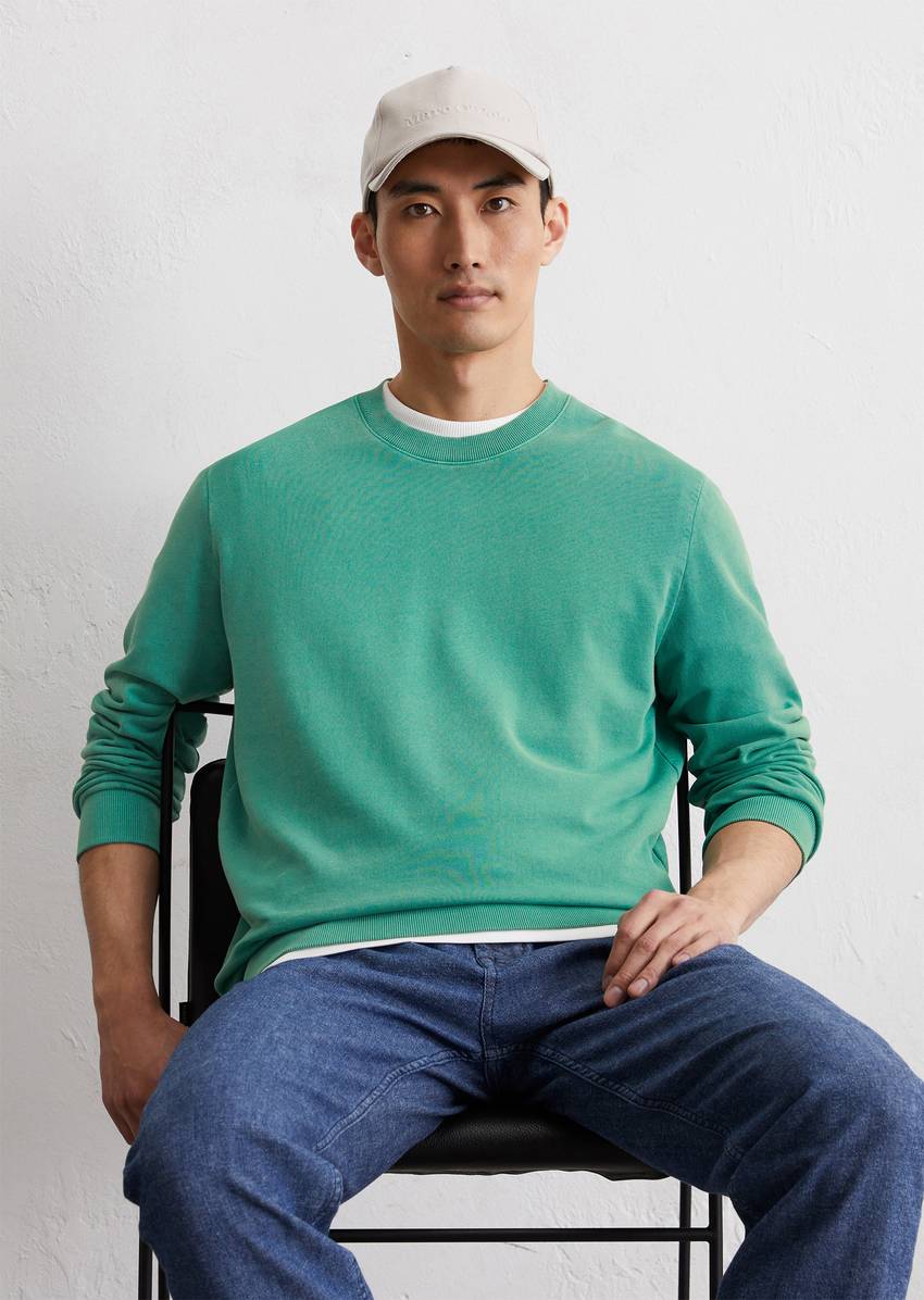 Sweatshirt regular made from pure organic cotton