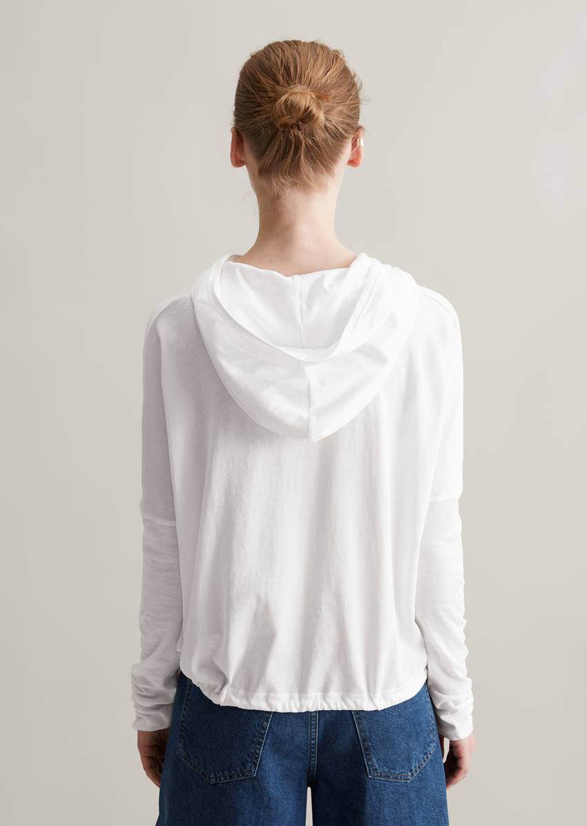 DfC hooded longsleeve relaxed made from soft organic cotton