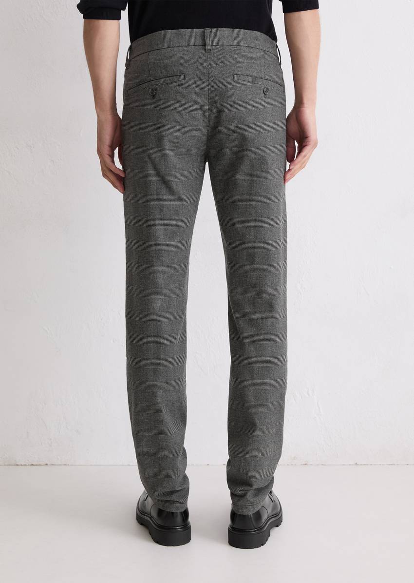 Chino model Stig shaped made from an organic cotton-lyocell mix