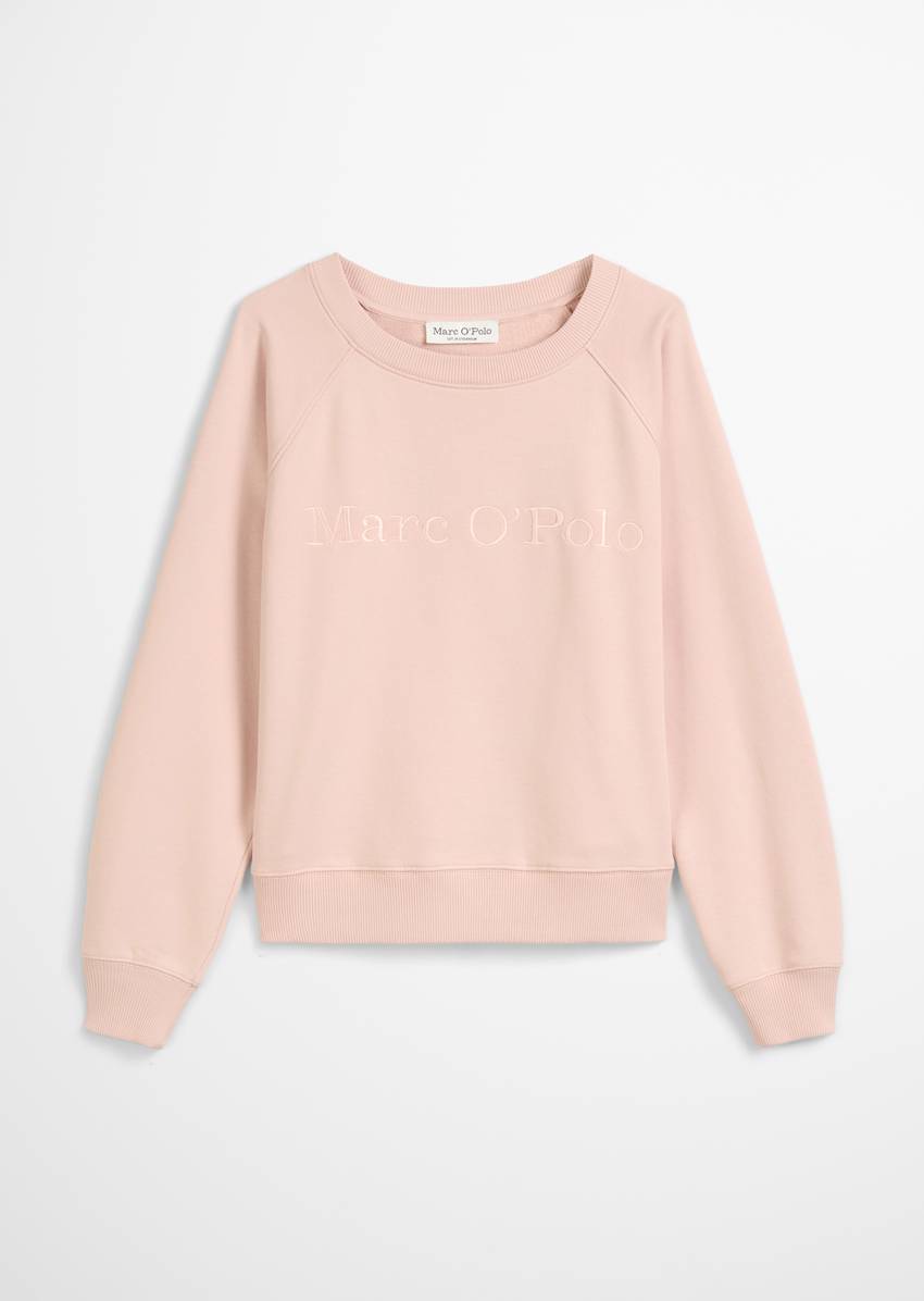 Logo sweatshirt relaxed made from organic cotton